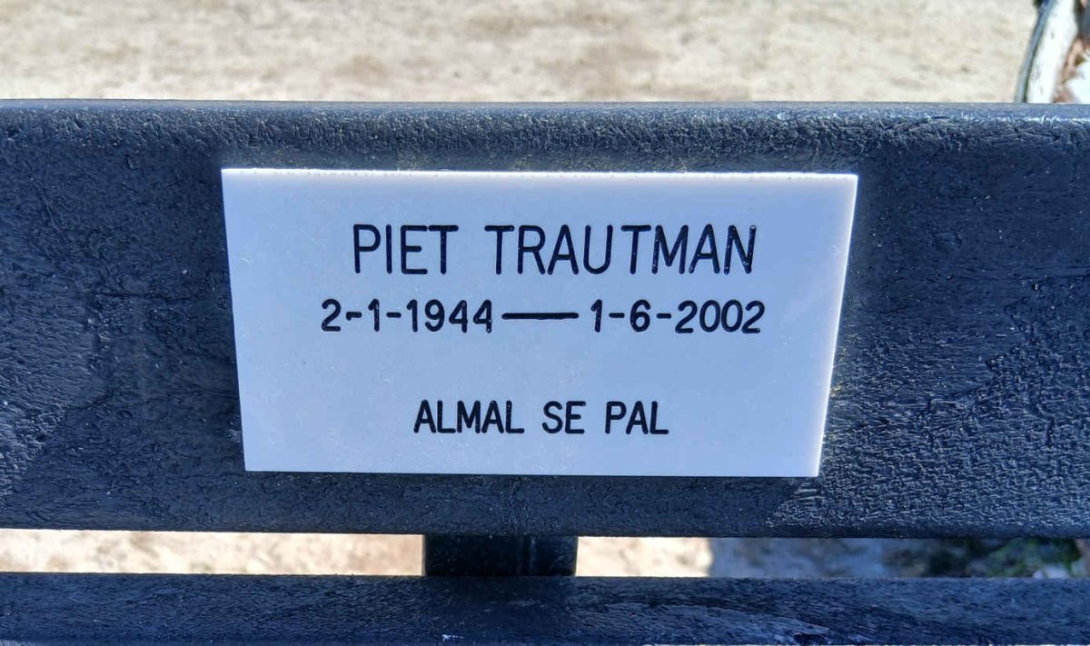 TRAUTMAN Piet 1944-2002