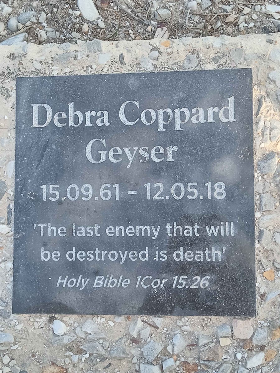 GEYSER Debra Coppard 1961-2018