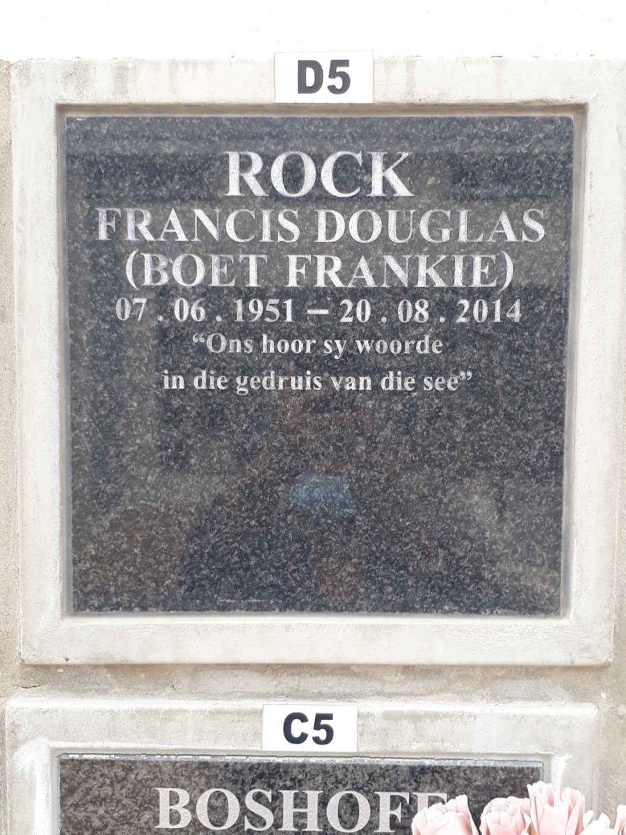 ROCK Francis Douglas 1951-2014