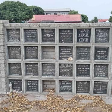 1. Memorial wall