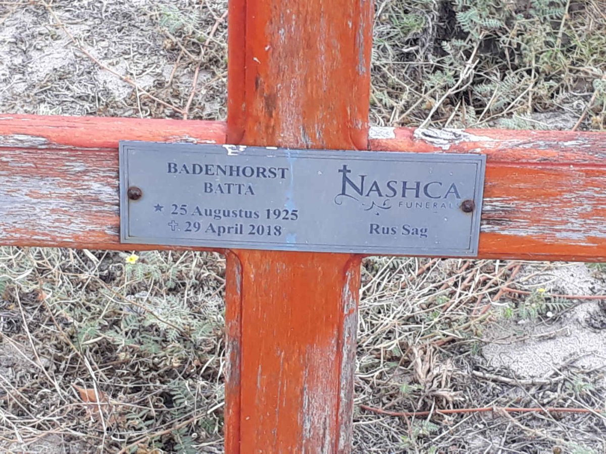 BADENHORST Batta 1925-2018