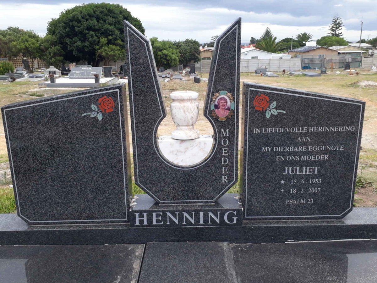 HENNING Juliet 1953-2007