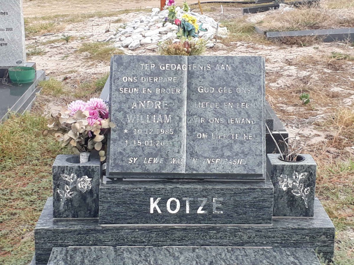 KOTZE Andre William 1985-2011