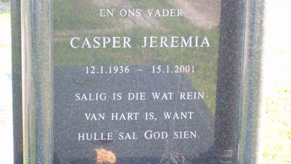 LABUSCHAGNE Casper Jeremia 1936-2001