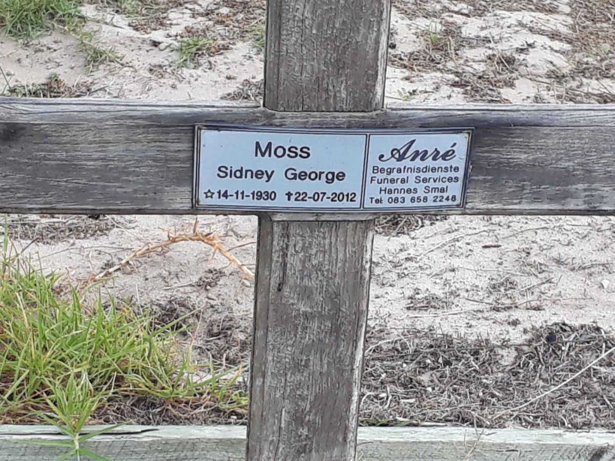 MOSS Sidney George 1930-2012