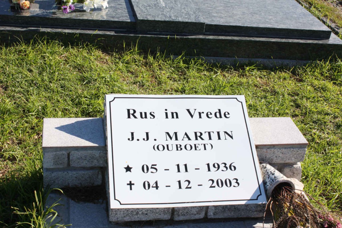 MARTIN J.J. 1936-2003