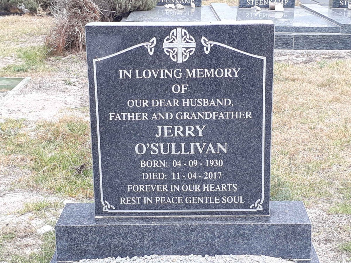 O'SULLIVAN Jerry 1930-2017