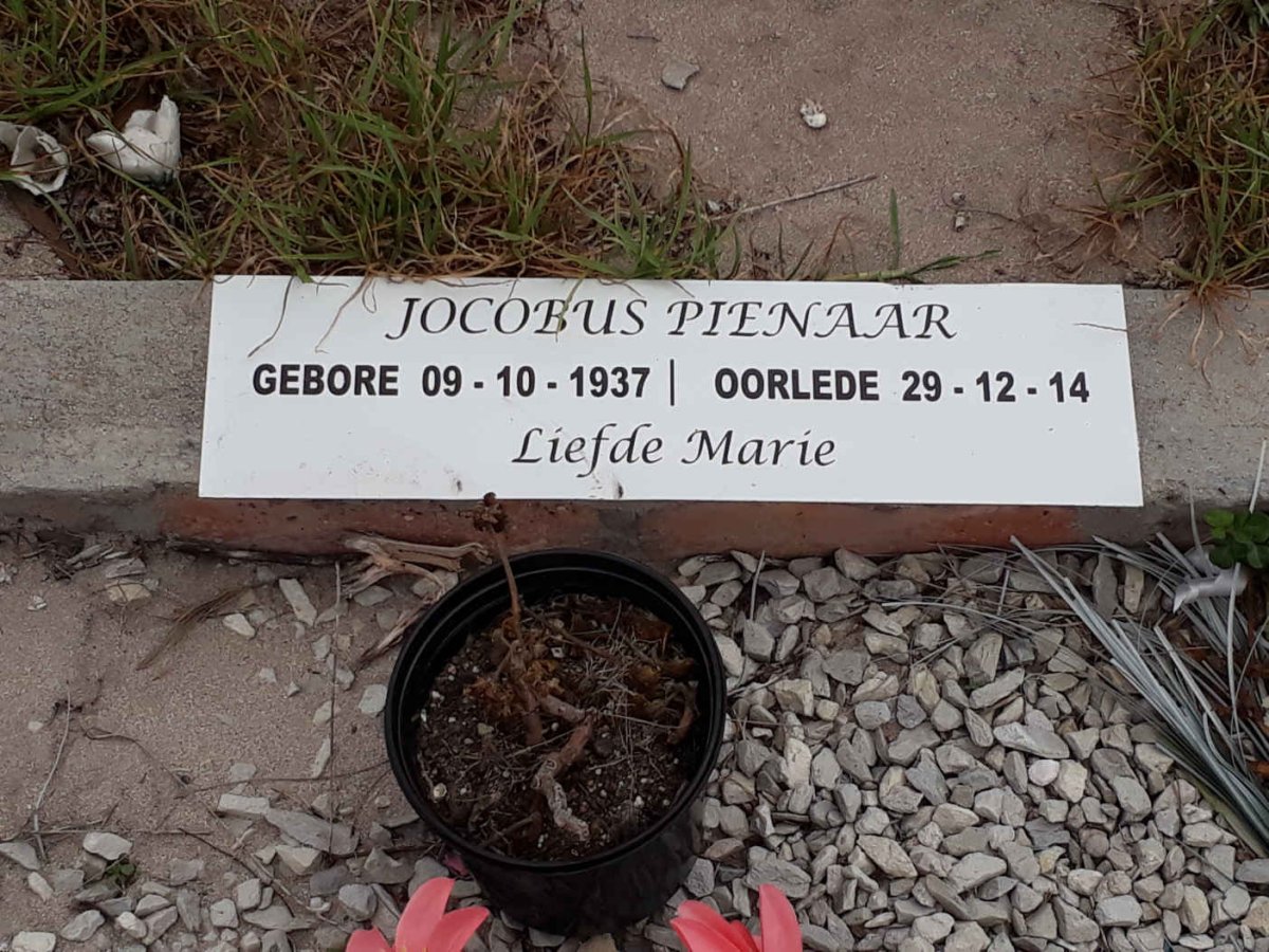 PIENAAR Jocobus 1937-2014