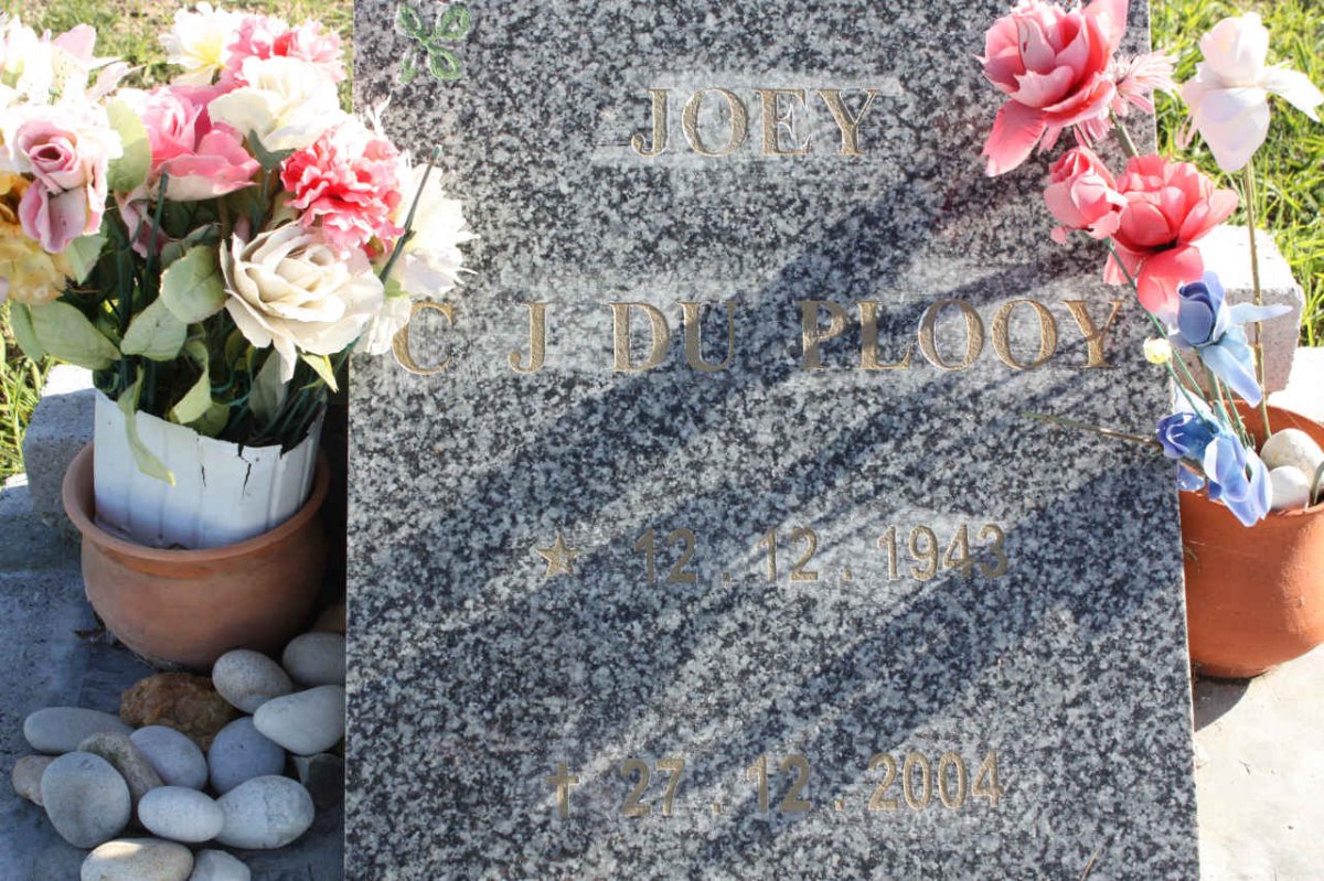 PLOOY C.J., du 1943-2004