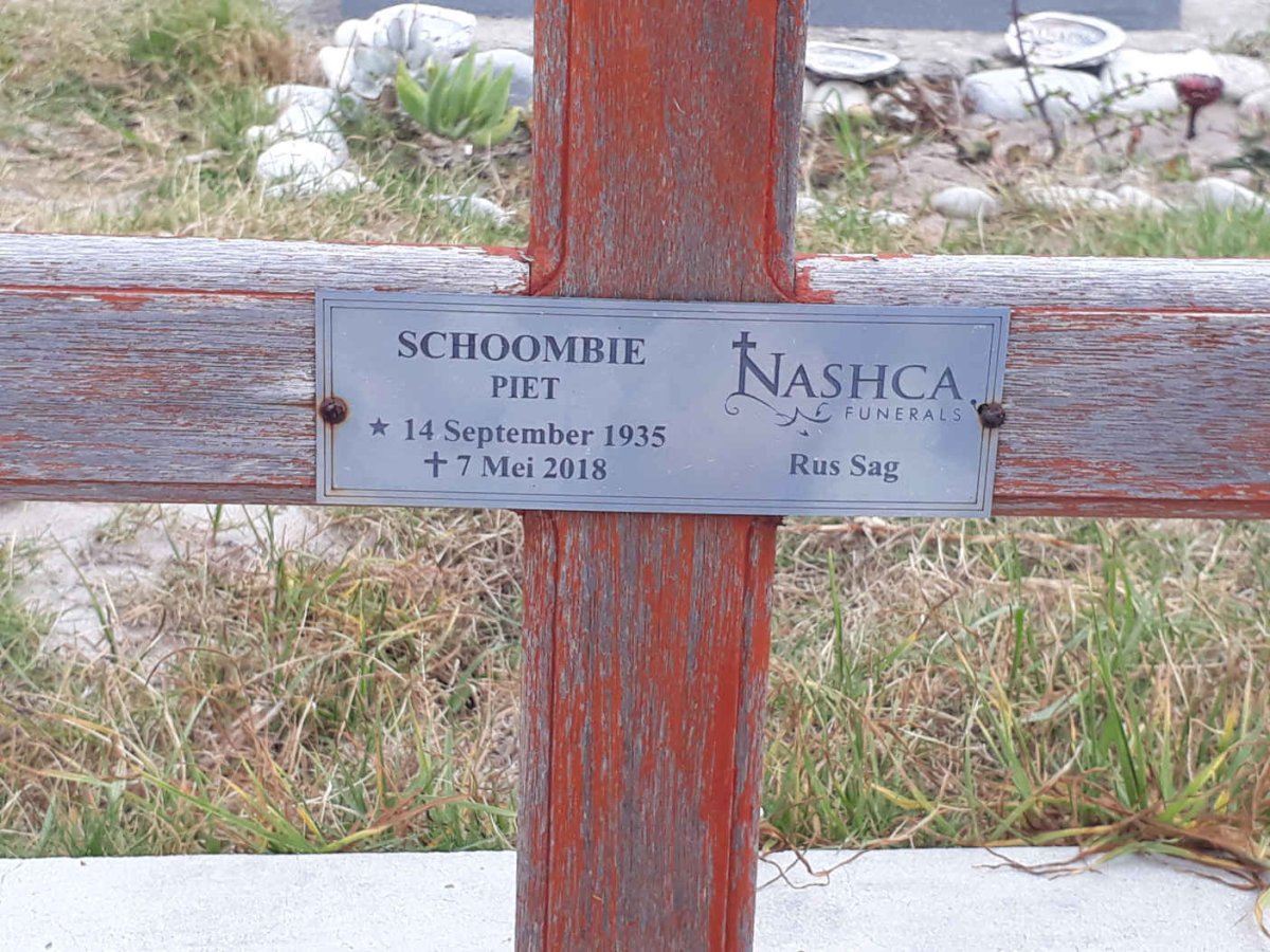 SCHOOMBIE Piet 1935-2018