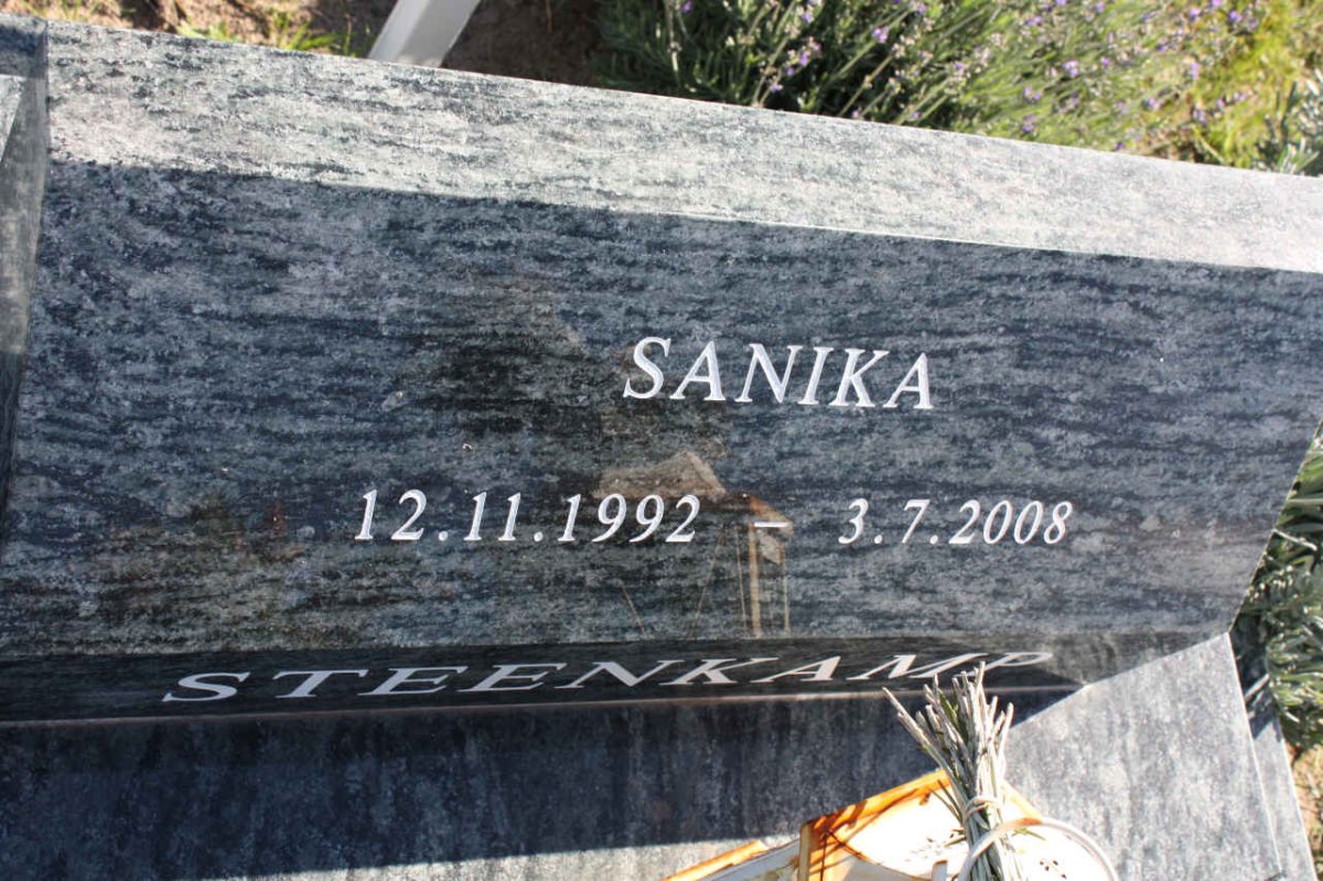 STEENKAMP Sanika 1992-2008