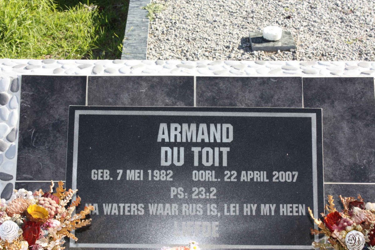 TOIT Armand, du 1982-2007