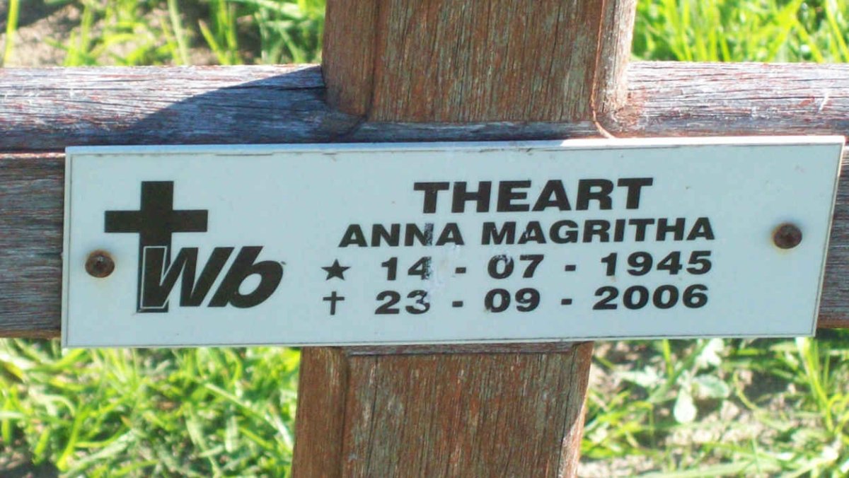 THEART Anna Magritha 1945-2006