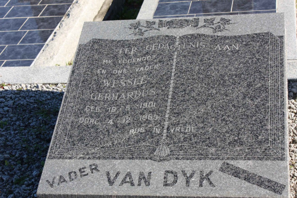 DYK Wessel Gerhardus, van 1901-1969