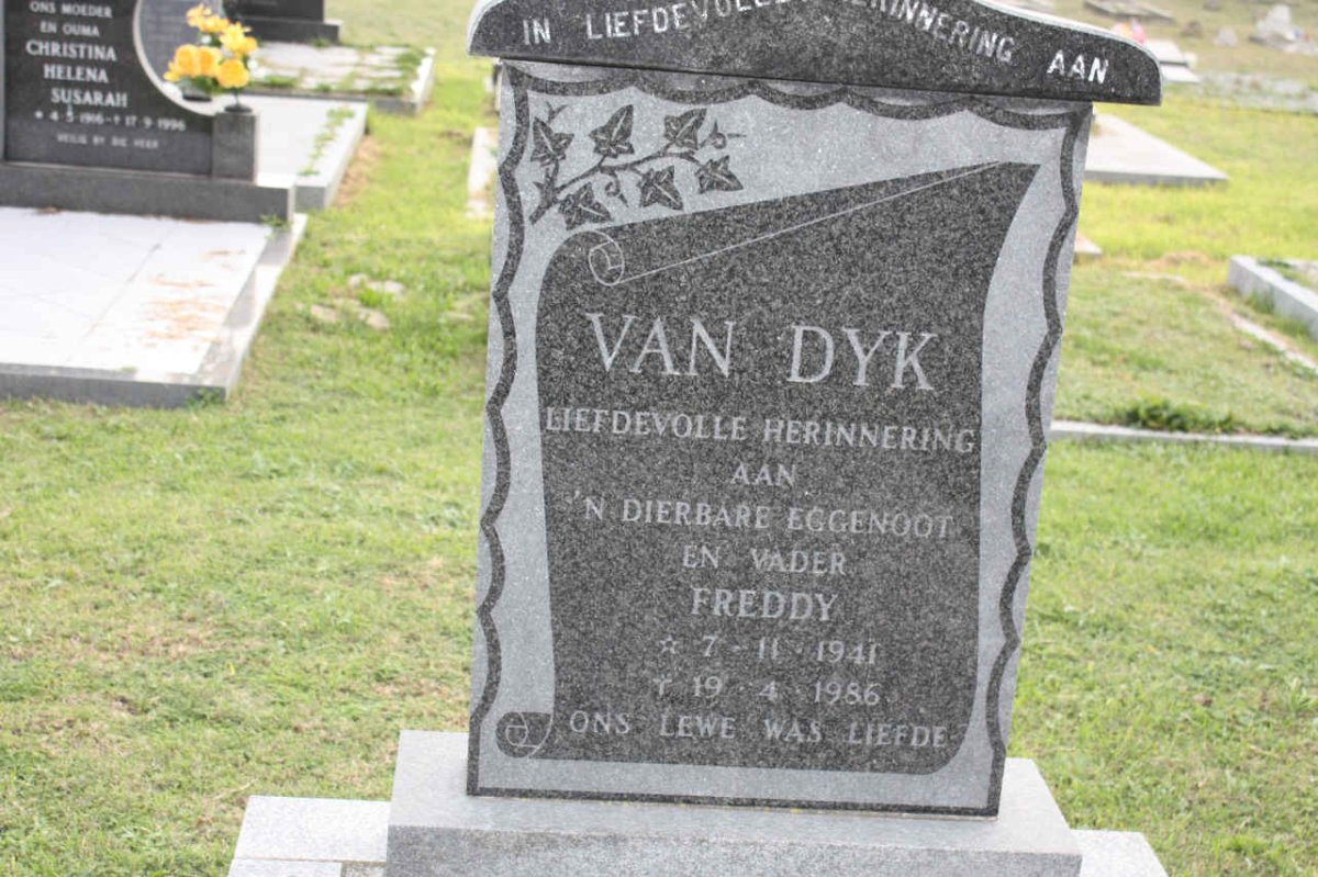 DYK Freddy, van 1941-1986