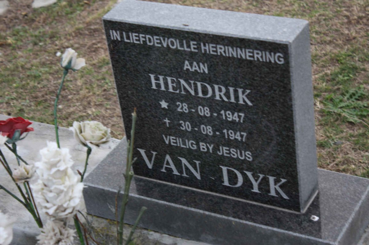DYK Hendrik, van 1947-1947