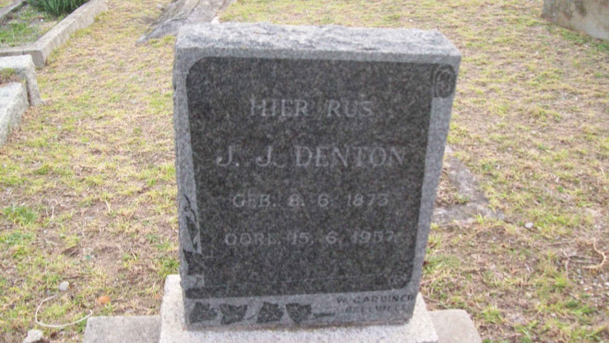 DENTON J.J. 1873-1957