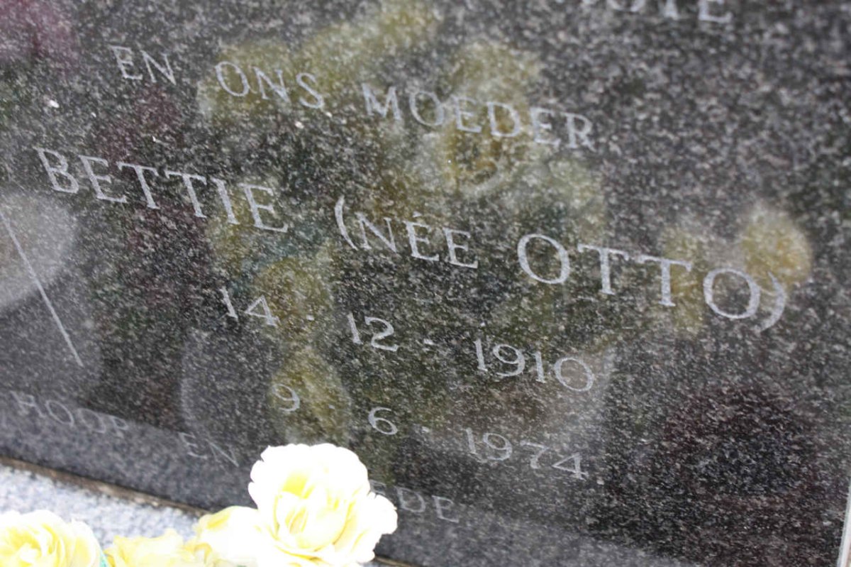 DYK Bettie, van nee OTTO 1910-1974