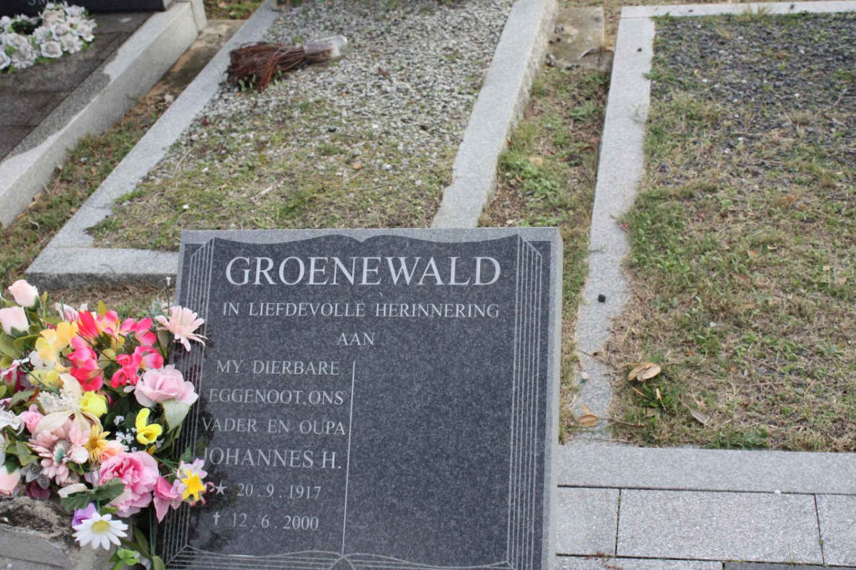 GROENEWALD Johannes H. 1917-2000