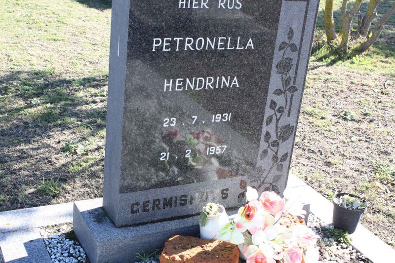 GERMISHUYS Petronella Hendrika 1931-1957 