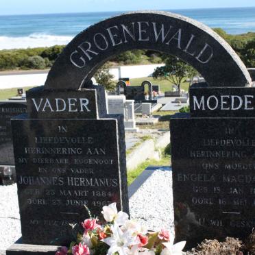 GROENEWALD Johannes Hermanus 1884-1967 &amp; Engela Magdalena 1894-1978