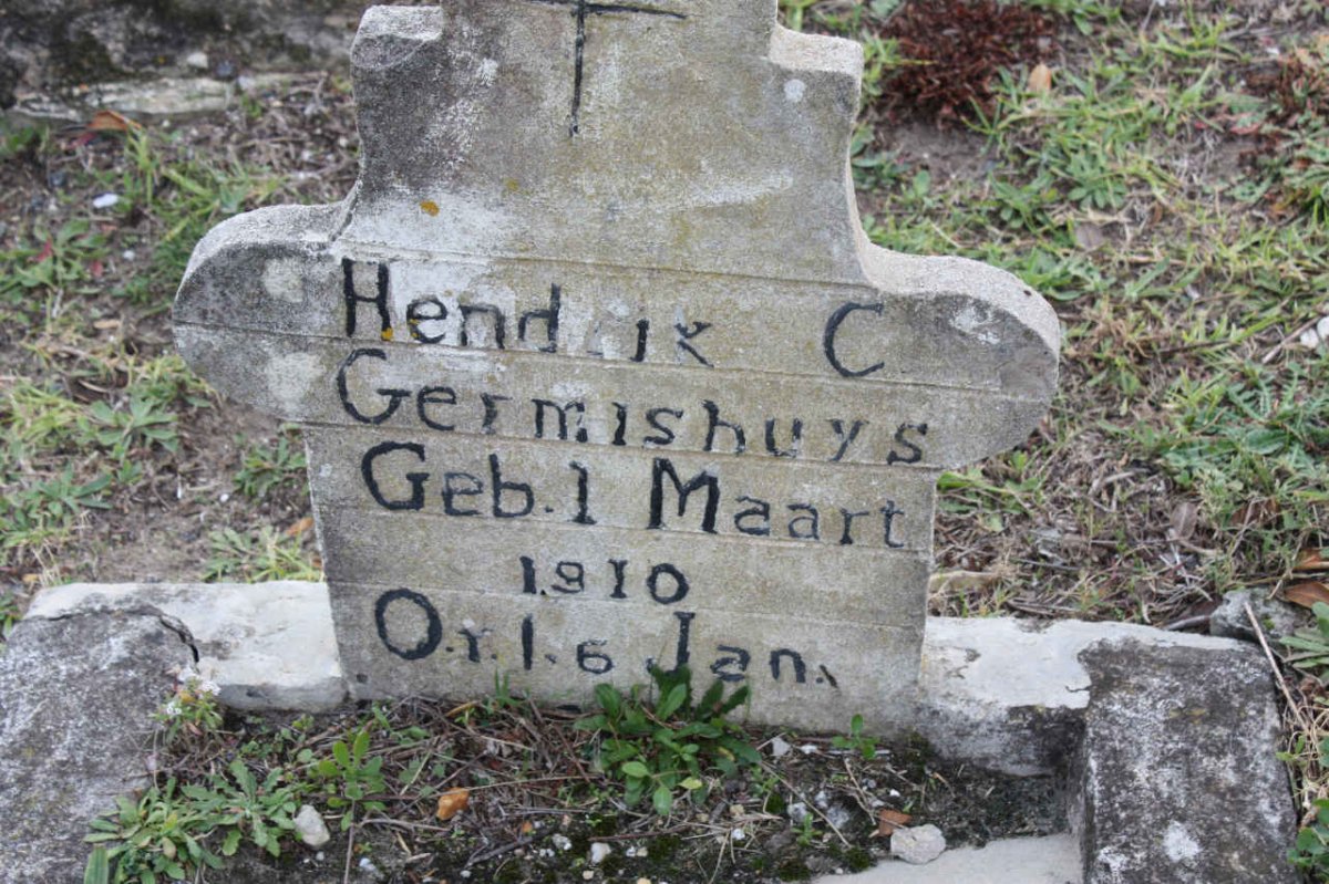 GERMISHUYS Hendrik C. 1910-??