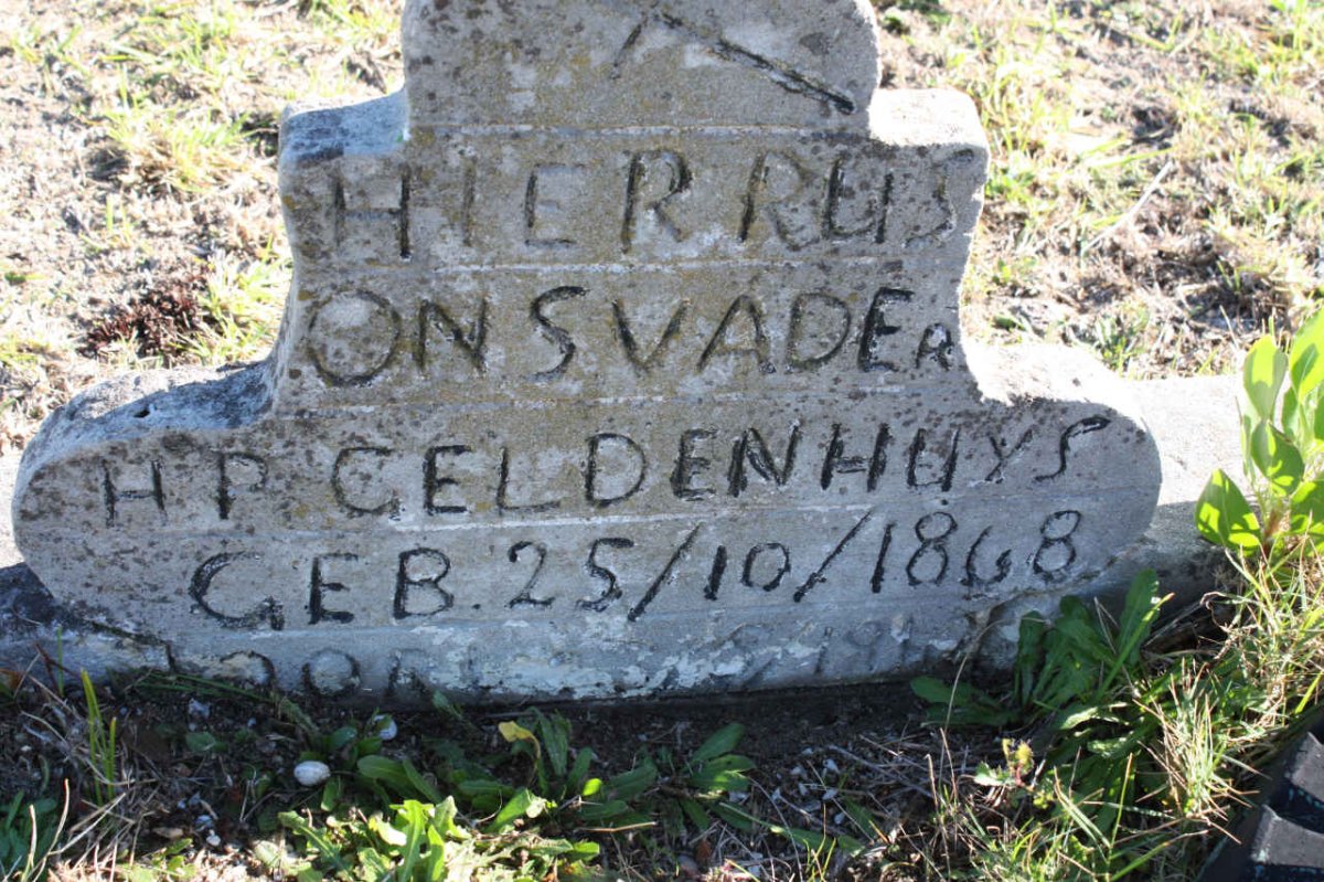 GELDENHUYS P. 1868-19?2