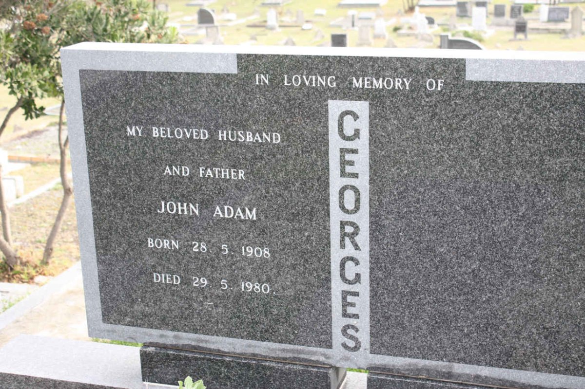 GEORGES John Adam 1908-1980
