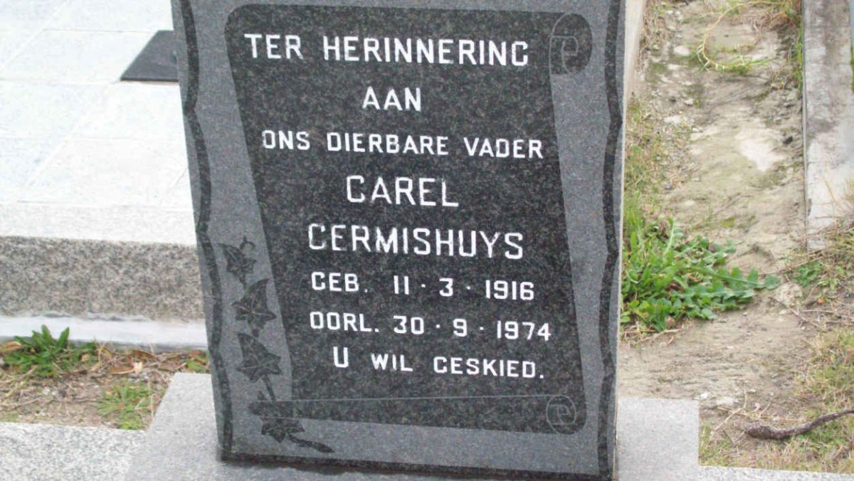 GERMISHUYS Carel 1916-1974