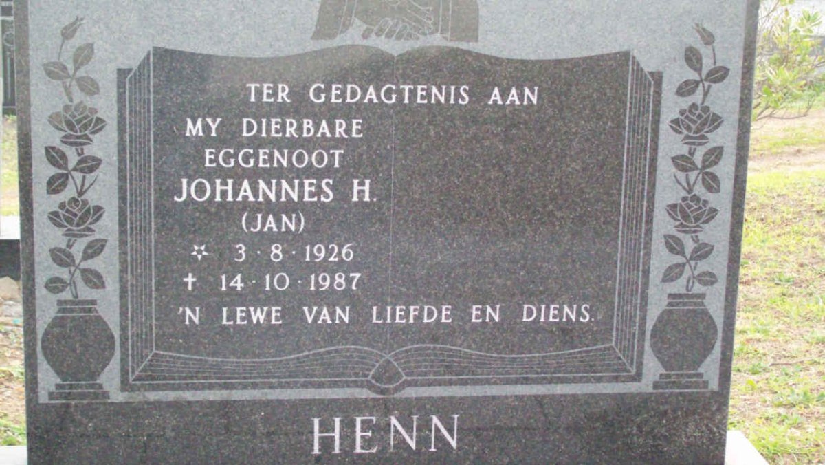 HENN Johannes H. 1926-1987