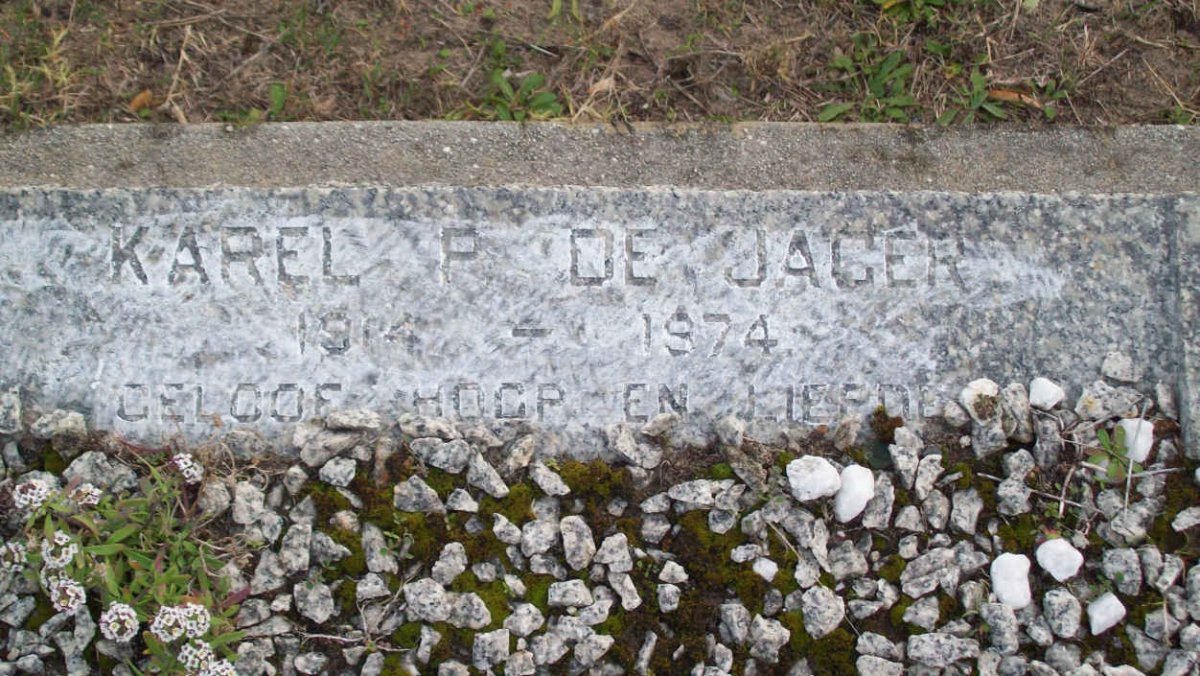 JAGER Karel P., de 1904-1974