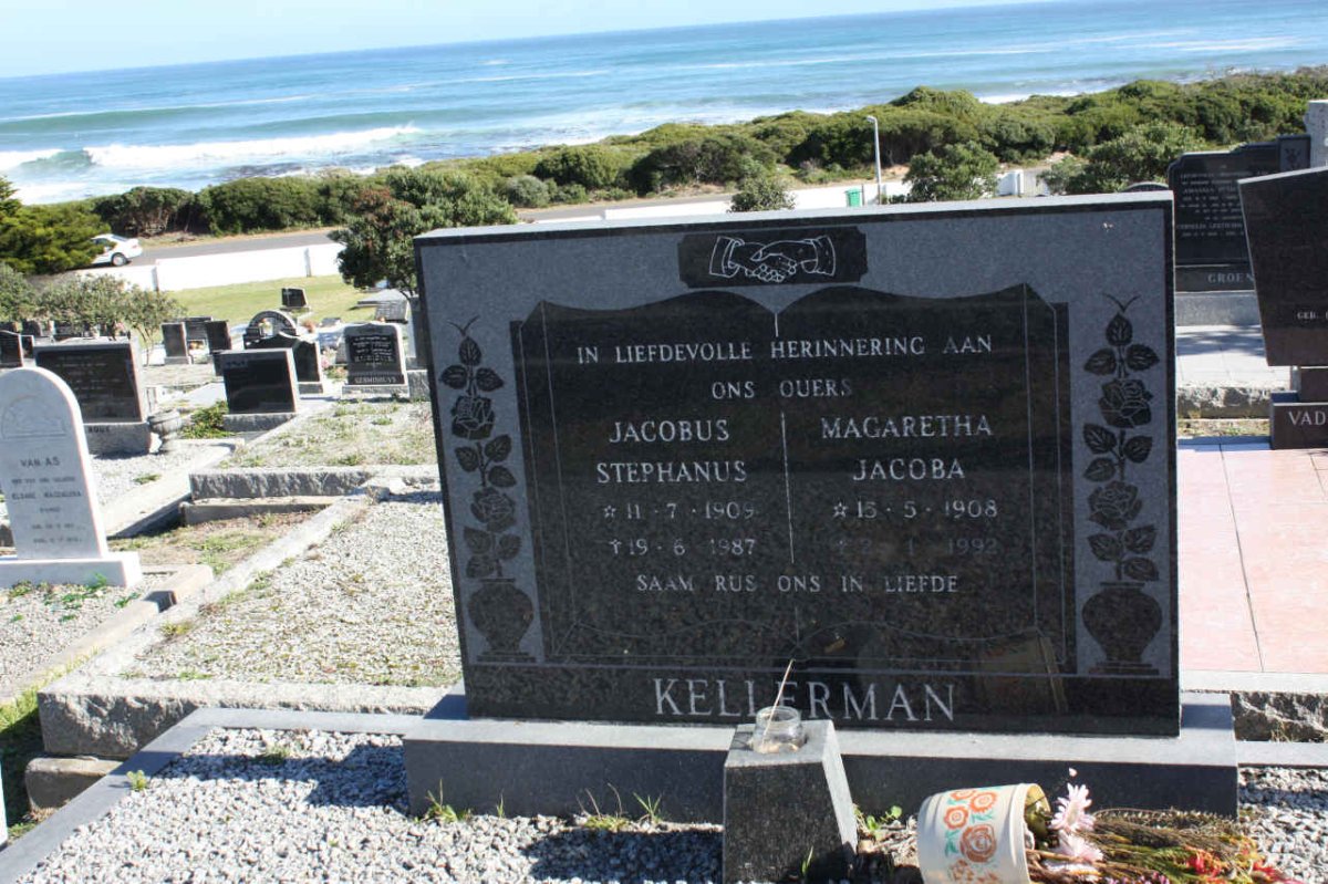 KELLERMAN Jacobus Stephanus 1909-1987 &amp; Magaretha Jacoba 1908-1992