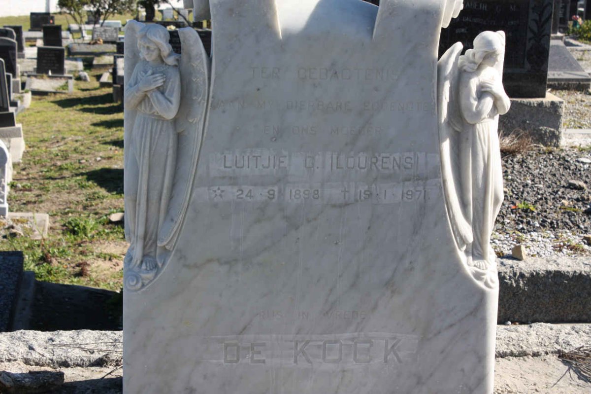 KOKER Luitjie G. Lourens, de 1898-1971