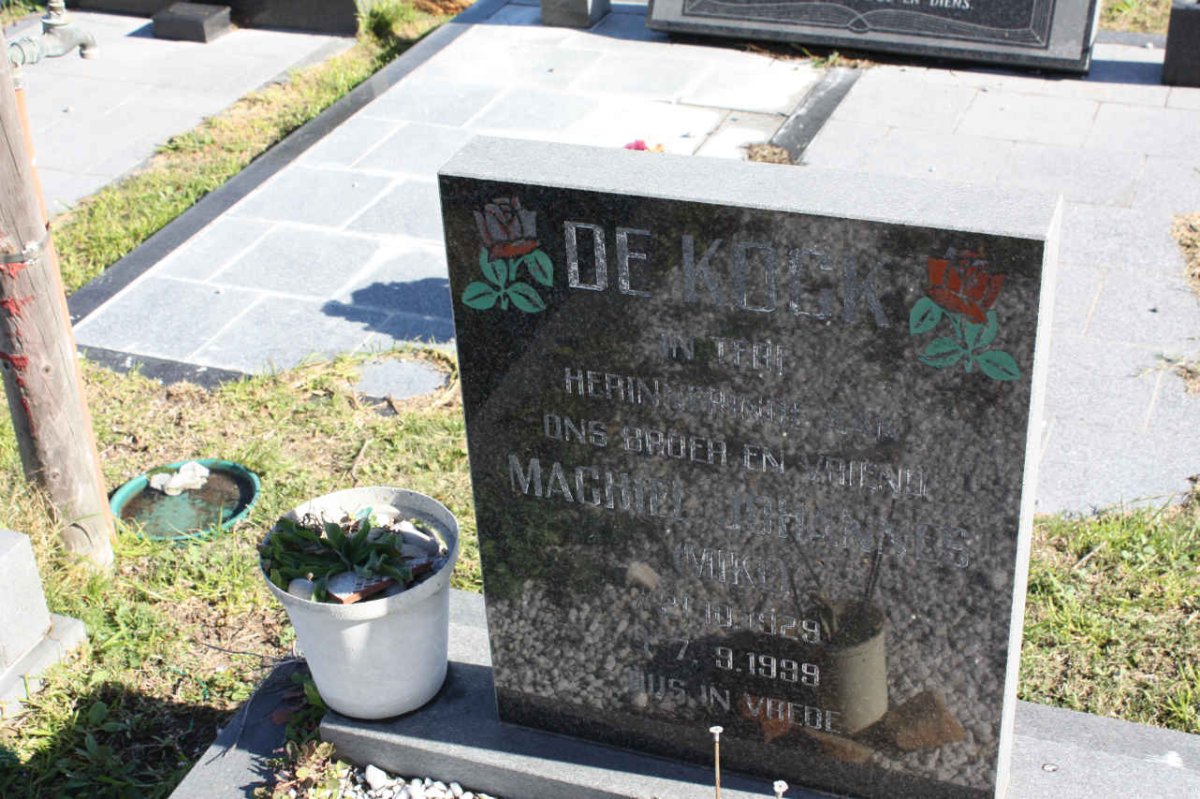 KOCK Machill ?, de 1929-1999