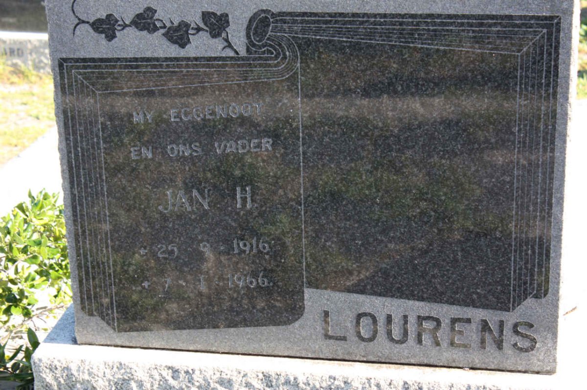 LOURENS Jan H. 1916-1966