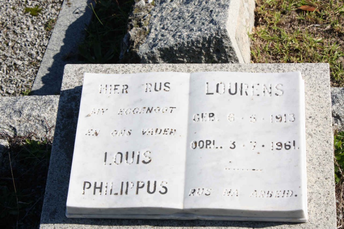LOURENS Louis Philippus 1913-1961