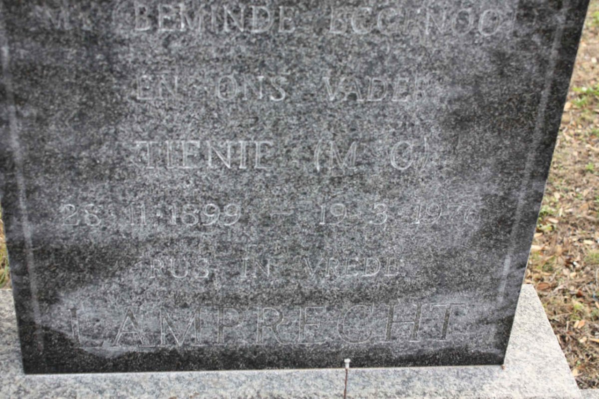 LAMPBRECHT M.C. 1899-1976
