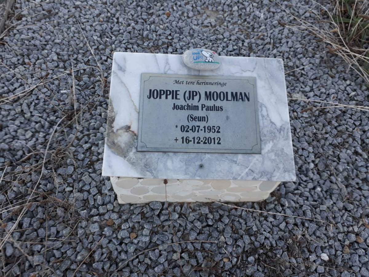 MOOLMAN Joachim Paulus 1952-2012