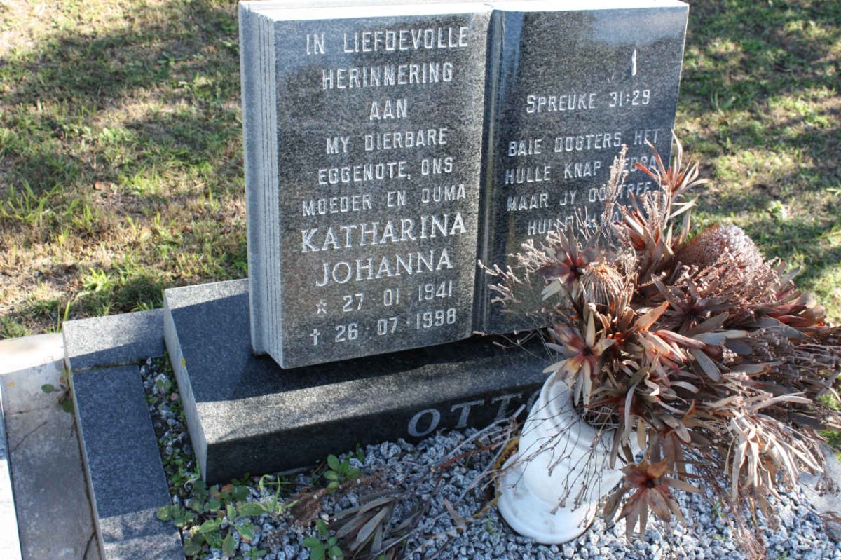 OTTO Katharina Johanna 1941-1998