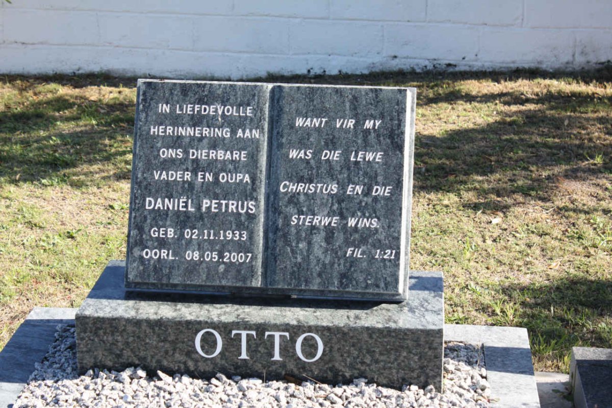 OTTO Daniel Petrus 1933-2007
