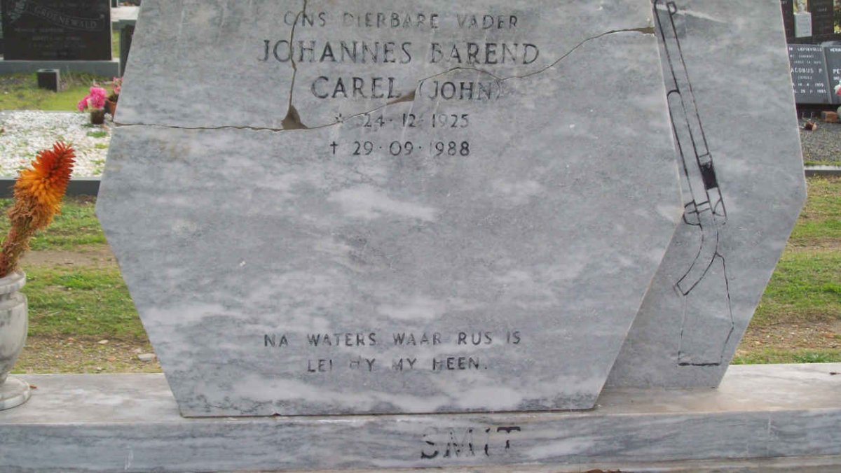 SMIT Johannes Barend Carel 1925-1988