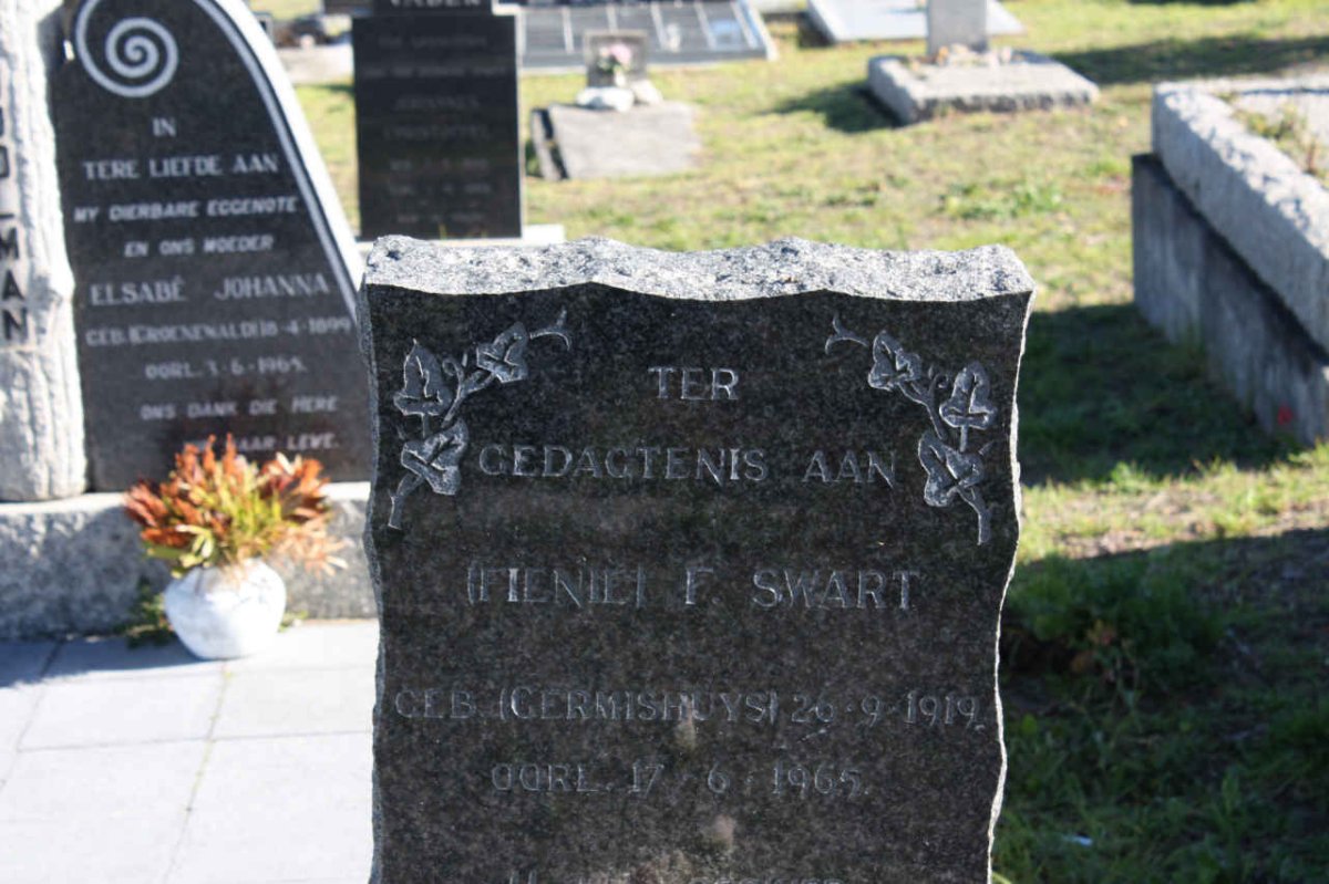 SWART F. 1919-1965