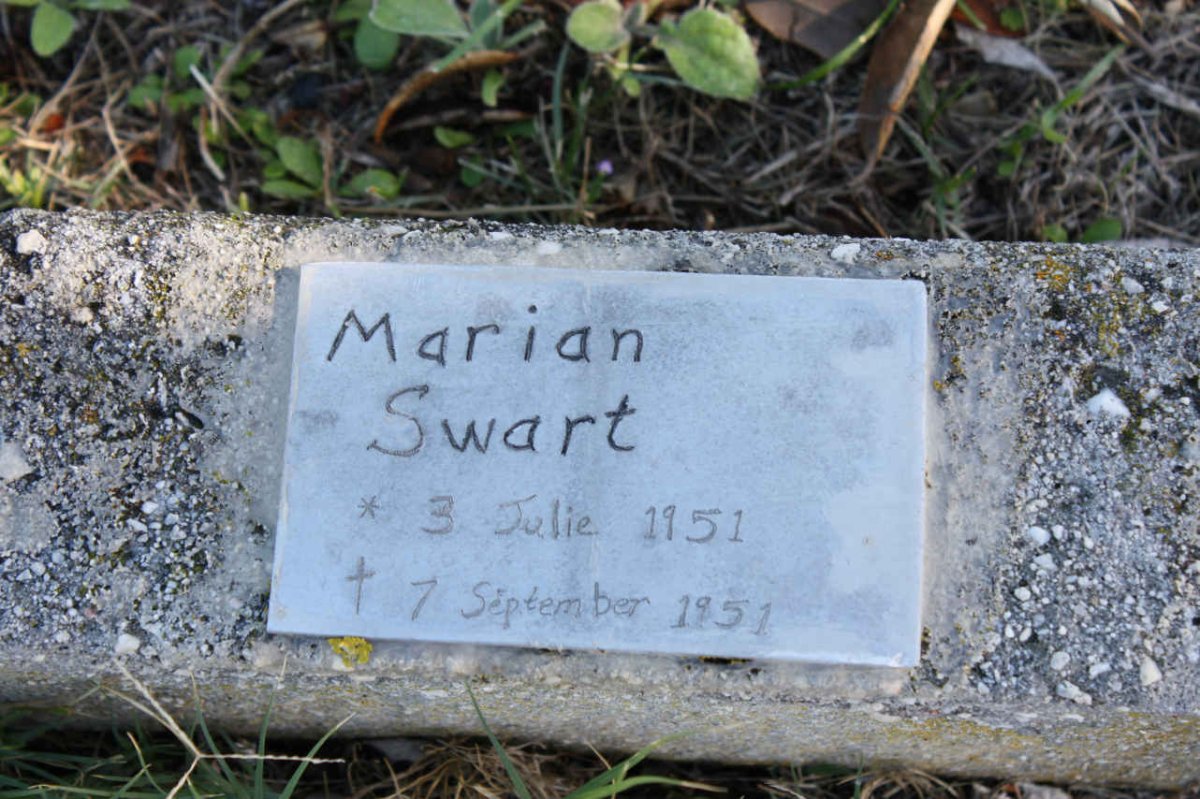 SWART Marian 1951-1951