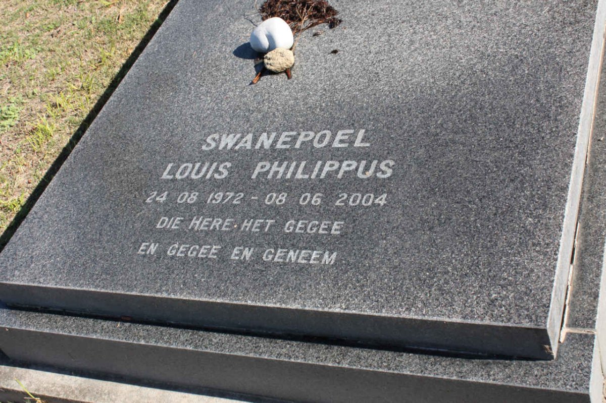 SWANEPOEL Louis Philippus 1972-2004