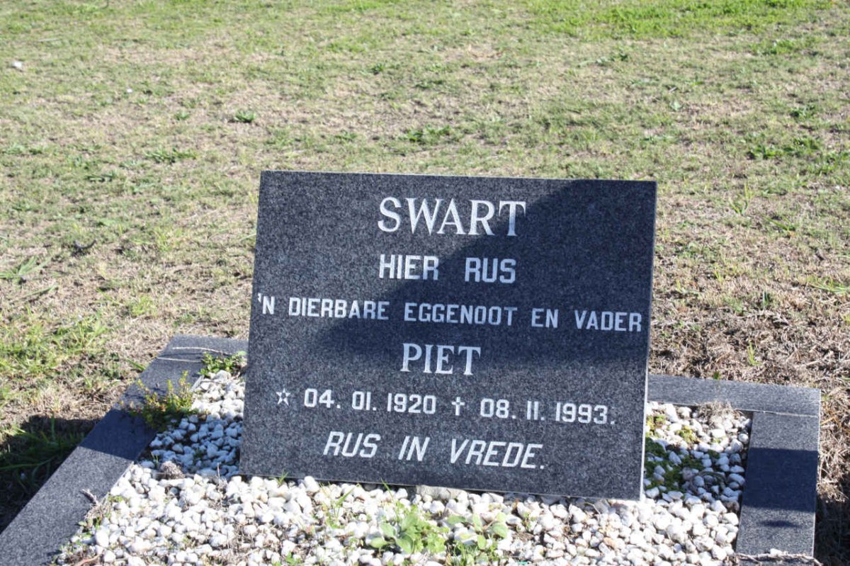 SWART Piet 1920-1993