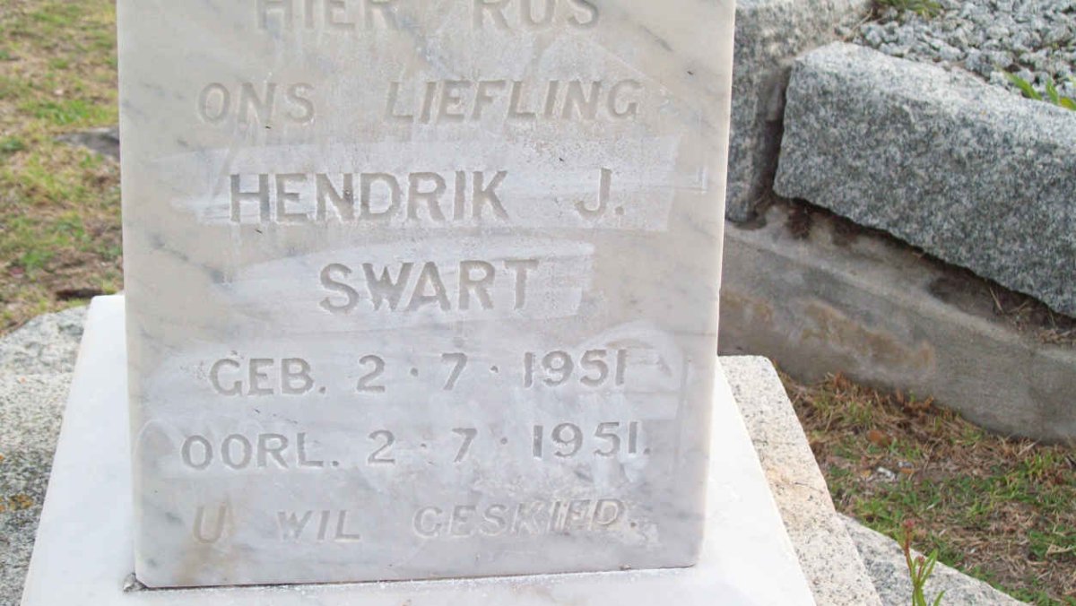 SWART Hendrik 1951-1951
