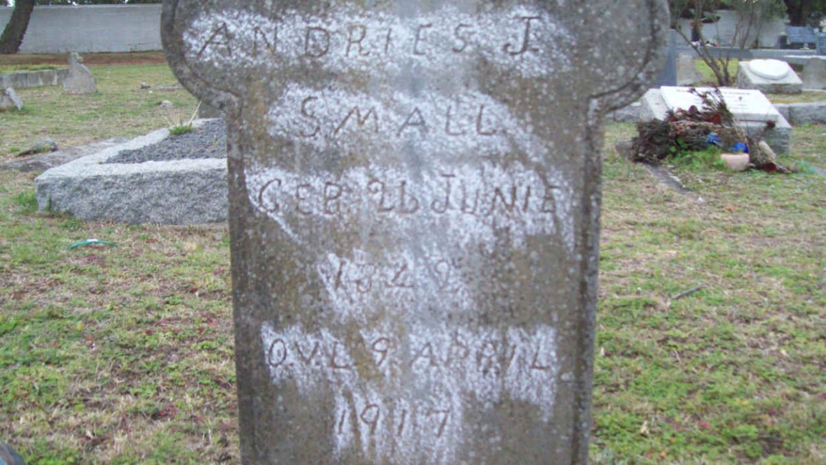 SMALL Andries J. 1842-1917