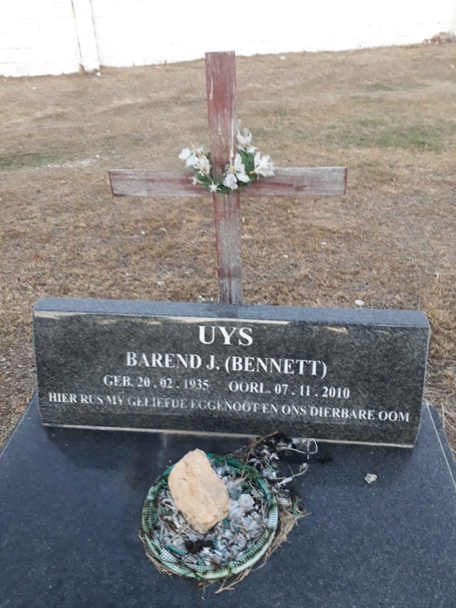 UYS Barend J. 1935-2010