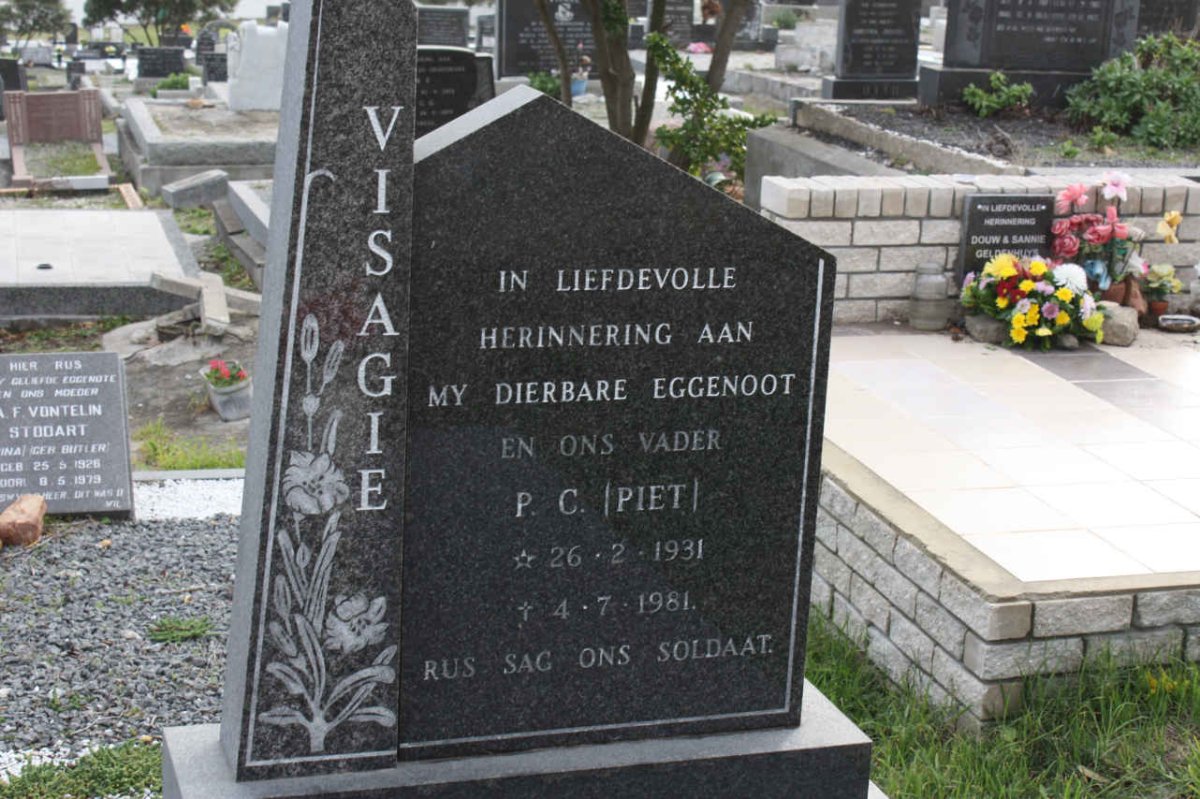 VISAGIE P.C. 1931-1981