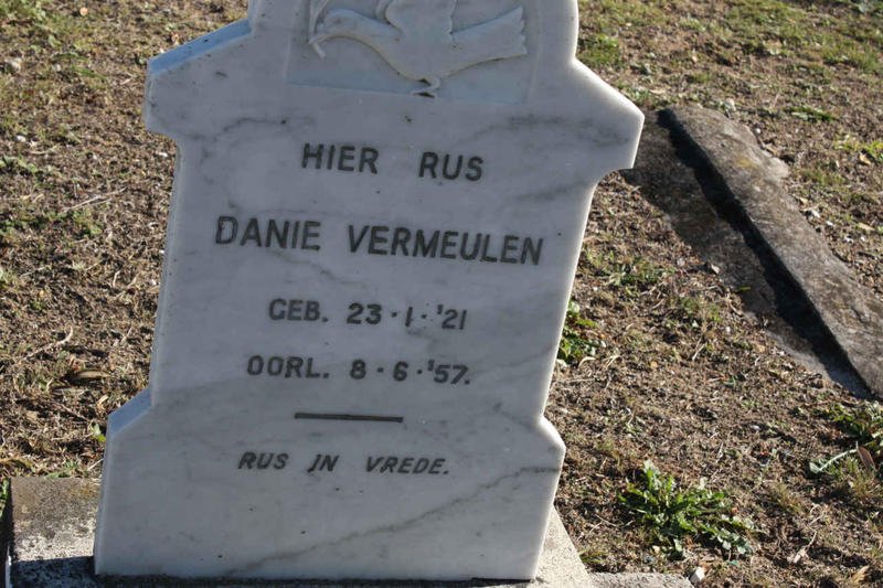 VERMEULEN Danie ??21-??57 